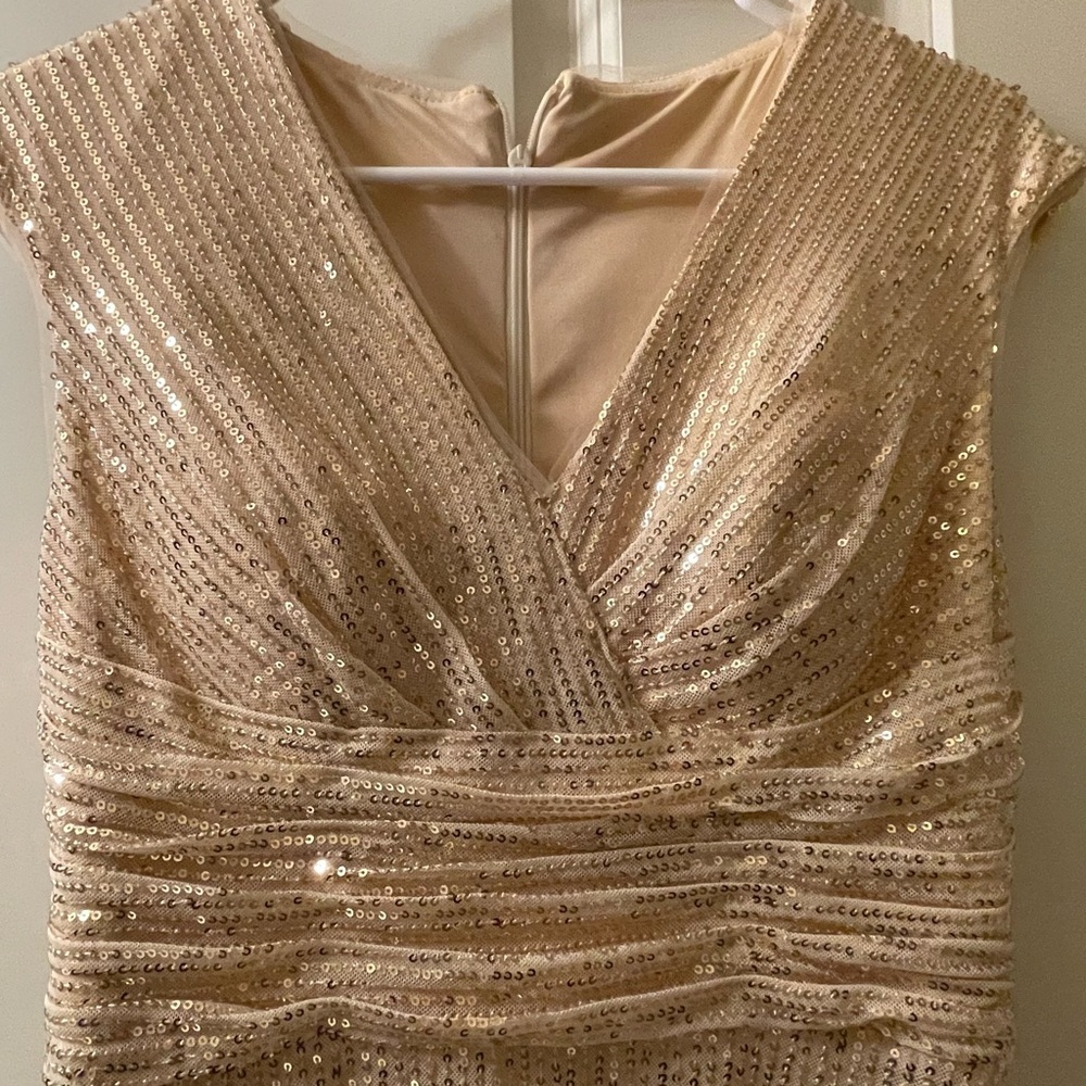Sequined A Line Party Dress